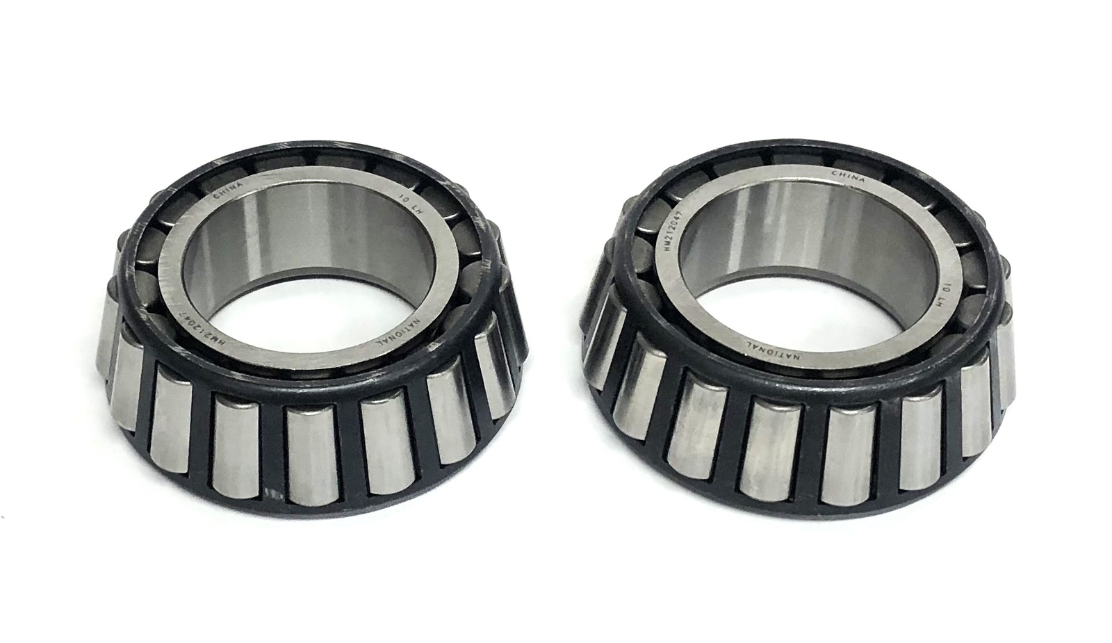 National 10 LH Tapered Roller Bearing Cone HM212047 [Lot of 2] NOS