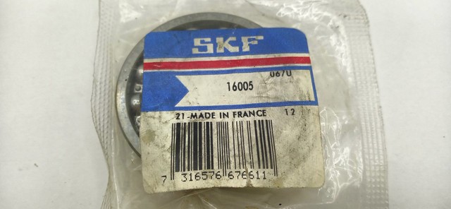 3x SKF 16005 Deep Groove Ball Bearing 25x47x8mm 16005 Steel Ball Bearing