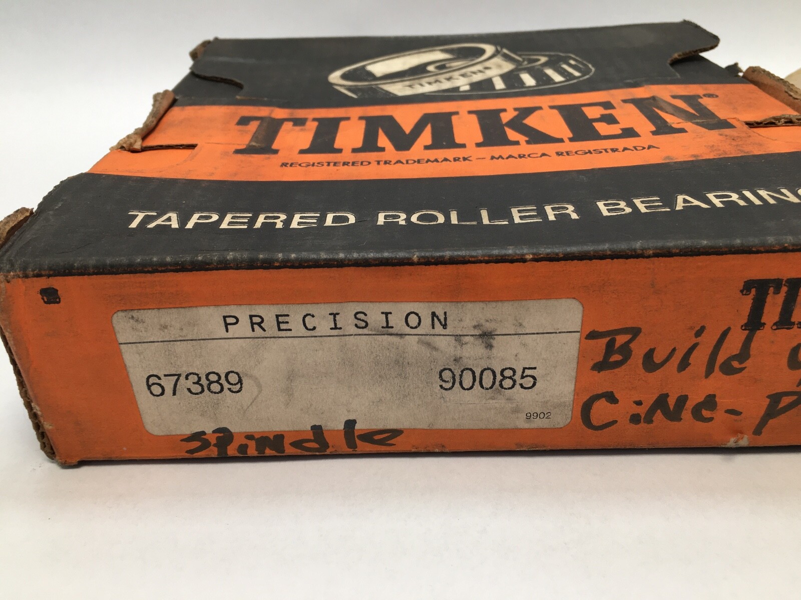 TIMKEN 67389-90085 Taper Bearing Cone & Cup 5-1/8″ ID 7-3/4″ OD 6738990085 USA
