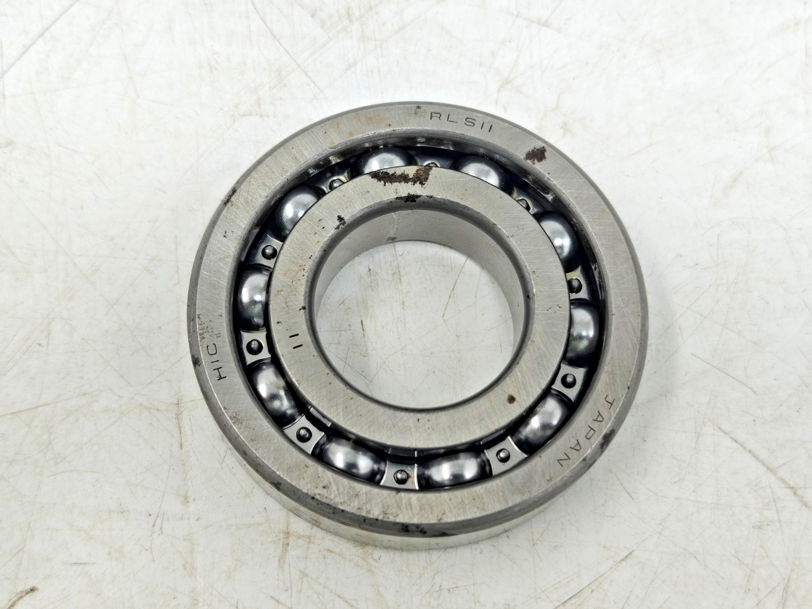 (4Pcs) RLS 11 HIC Deep Groove Ball Bearing HIC RLS11 / LJ 1 3/8 / LS 12-1/2