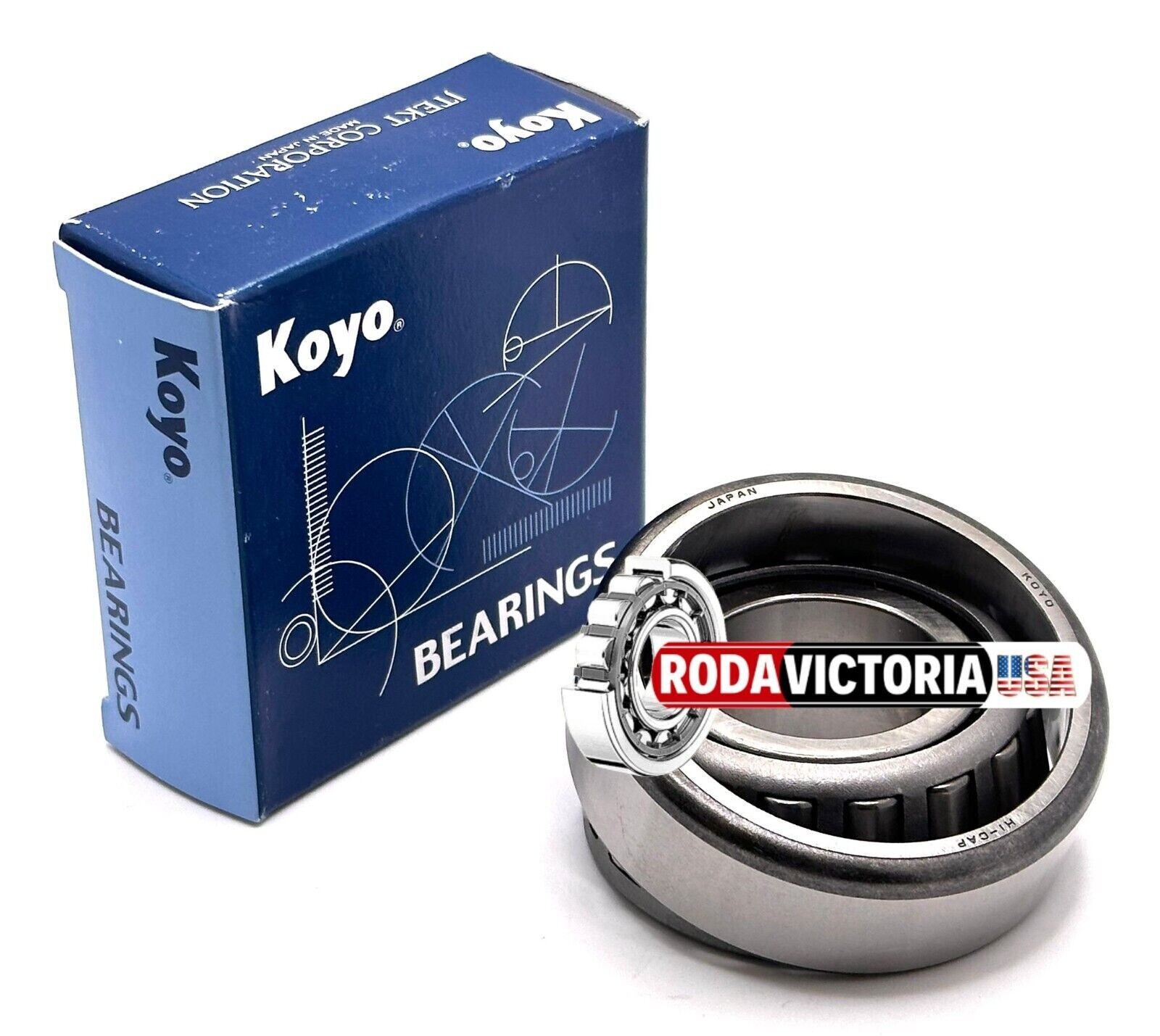 Koyo JAPAN 2580/2520 Tapered Roller Bearing Premium Brand 31.750×66.421×25.4mm