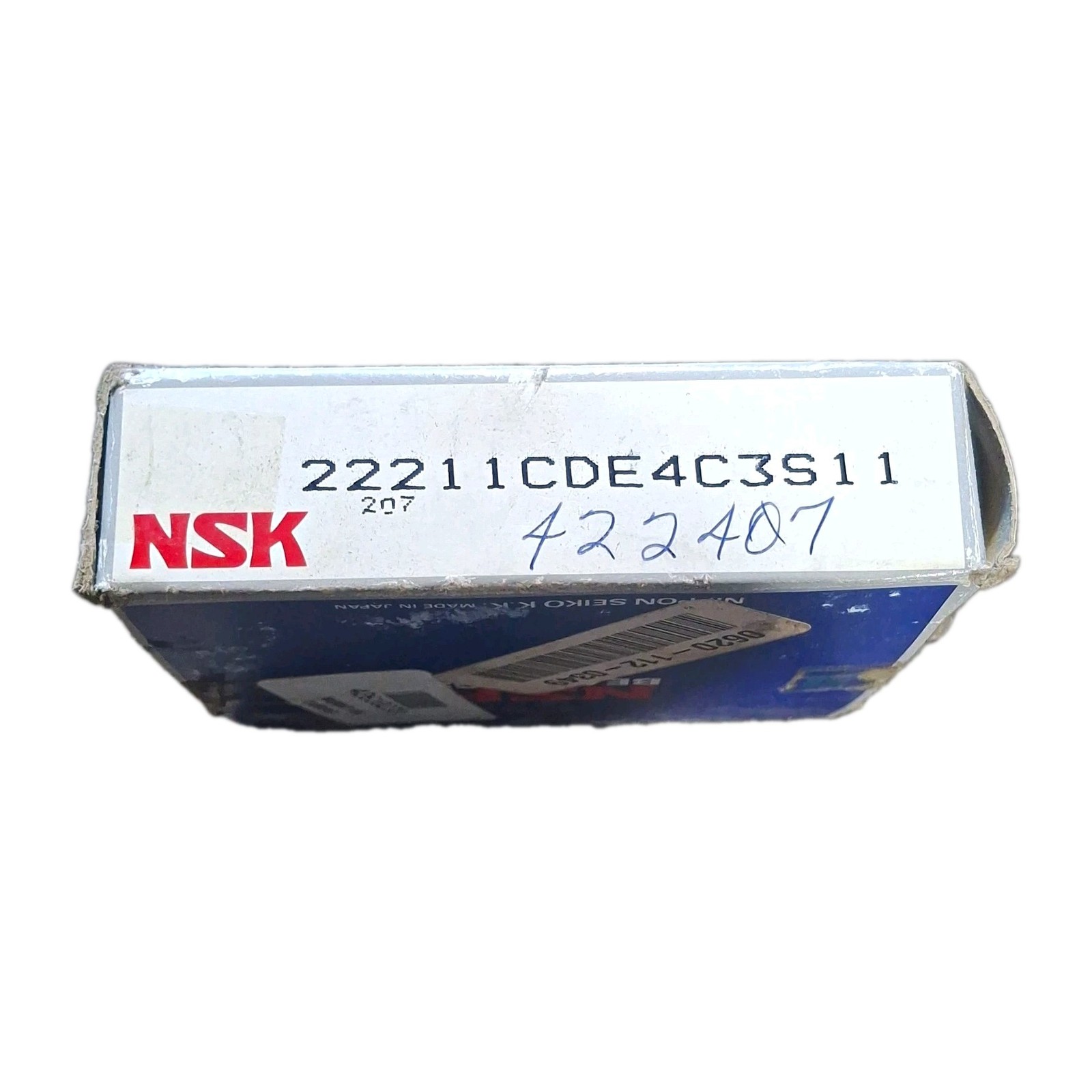 NSK 22211CDE4C3S11 Spherical Roller Bearing 22211 CDE4 C3 S11 Steel Cage New