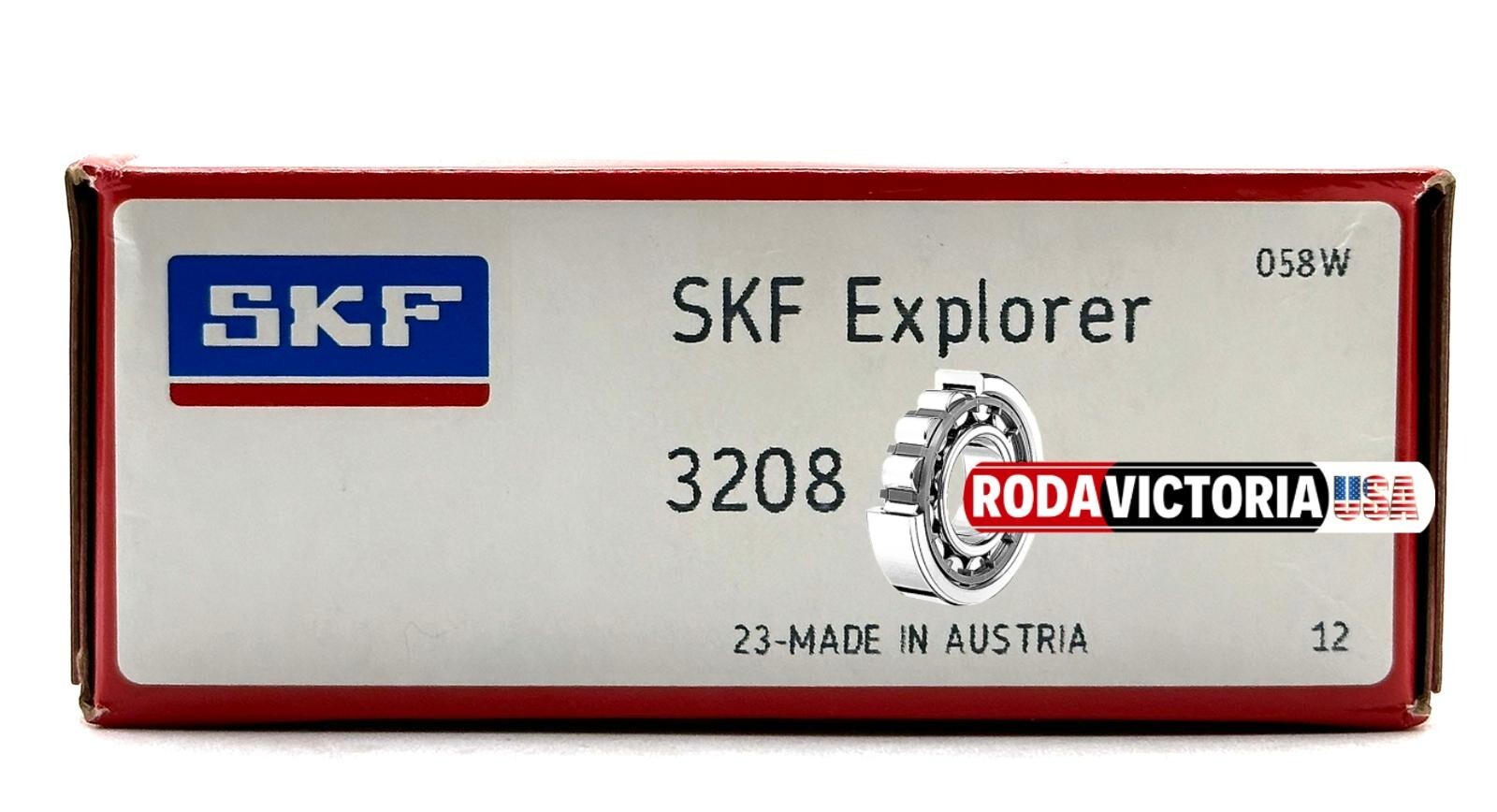 SKF 3208 A DOUBLE ROW ANGULAR CONTACT BALL BEARING 40x80x30.2mm