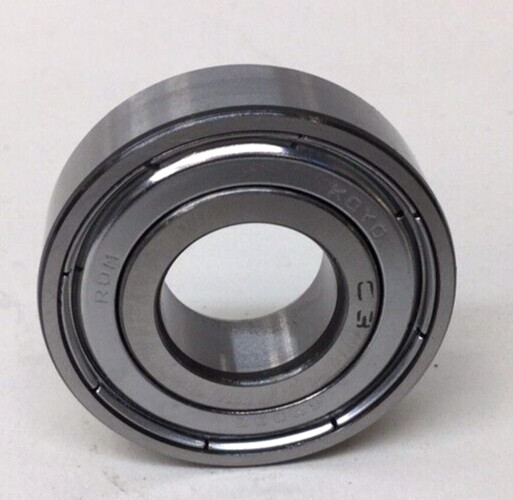 Koyo 6203ZZC3 Ball Bearing 17mm ID X 40mm OD X 12mm Width 6203-ZZC3 (Pack of 2)