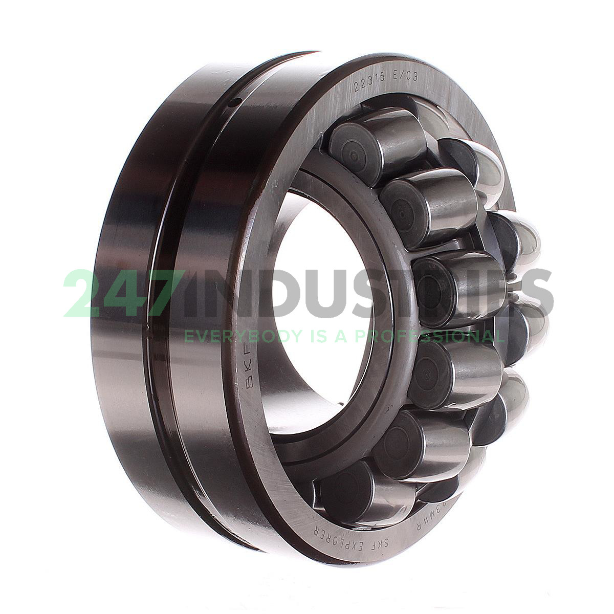 22315E/C3 SKF 75 x 160 x 55 mm SPHERICAL ROLLER