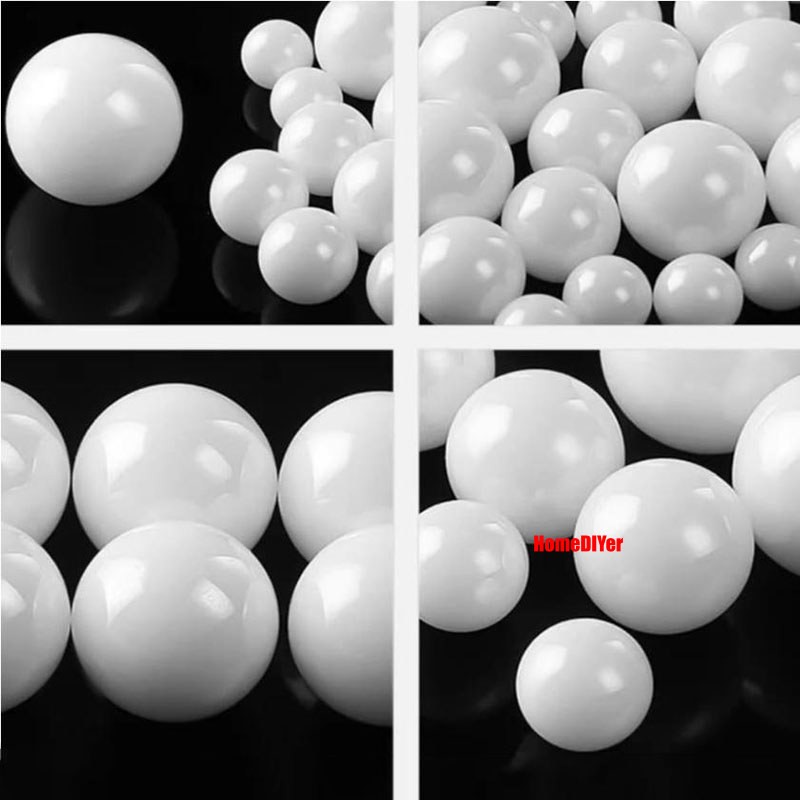 Zirconium Oxide Ceramic Bearing Balls Grade 5 Precision ZRO2 Ball Ø 1mm~31.75mm