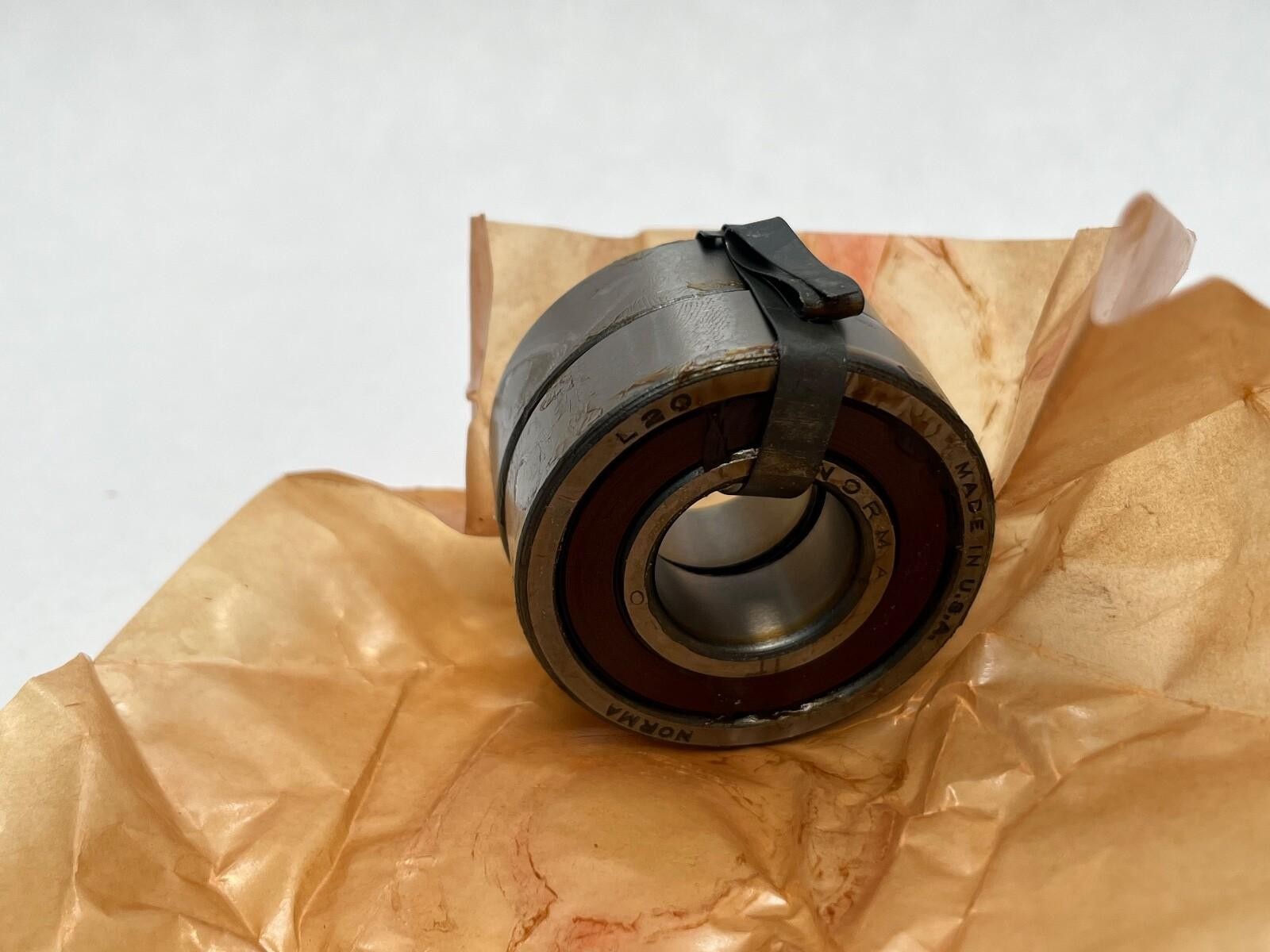 Norma-Hoffman L20LFFB5 Angular Bearing 20x47x14mm 7204-DUL L-20-L-FF B5 USA 2Pcs
