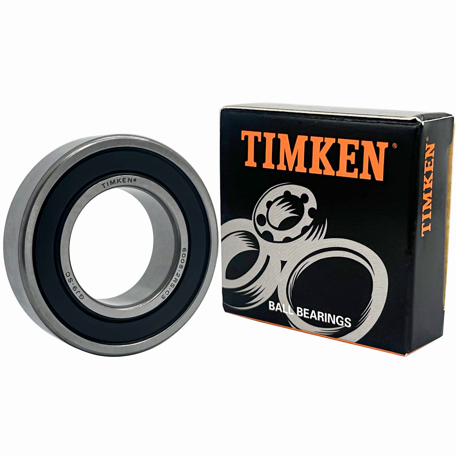 10PACK TIMKEN 6005-2RSC3 6005-2RS 25X47X12MM Double Rubber Seal Bearings 6005C3