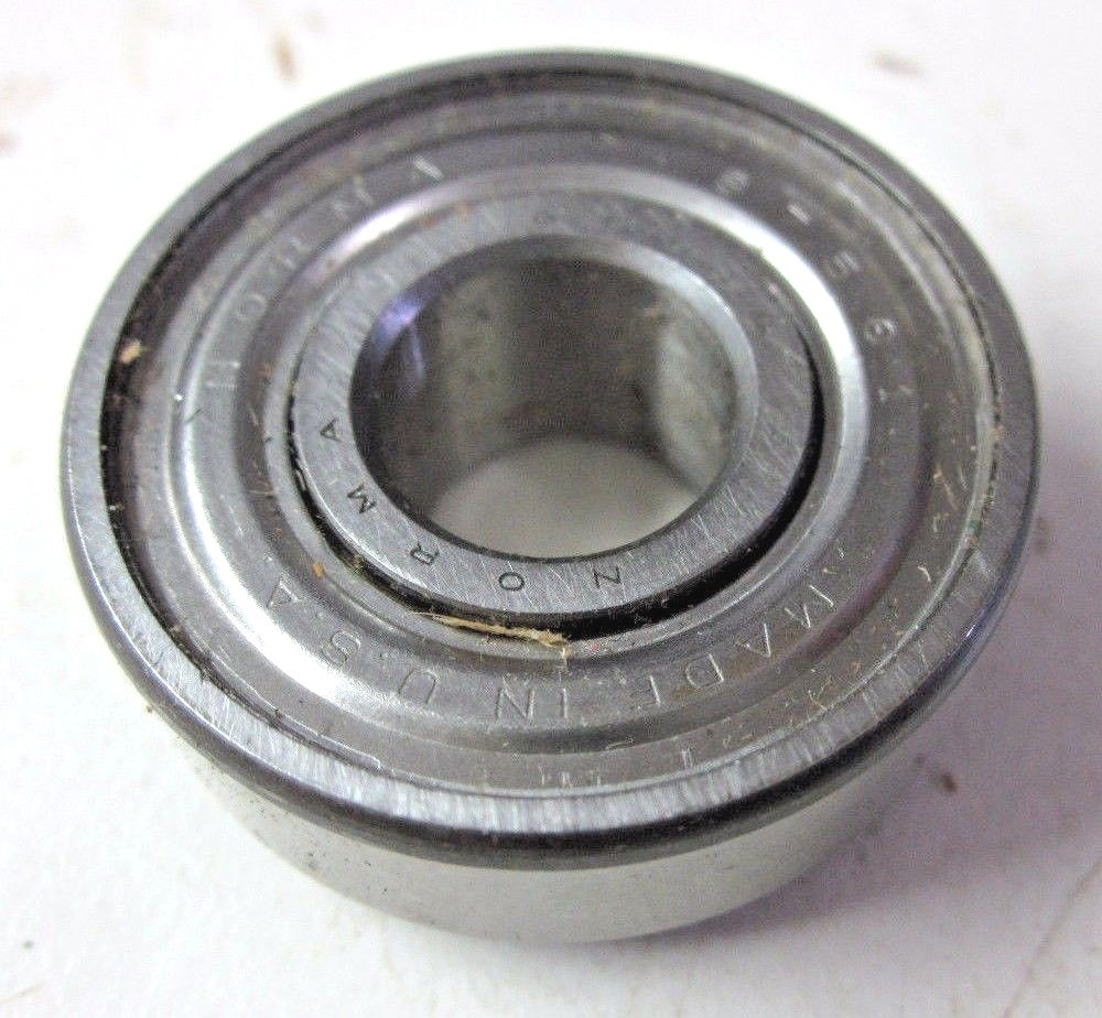 USA Norma Hoffmann 87501 Shielded Ball Bearing: 12mm Bore, 32mm OD, 12.6mm Width