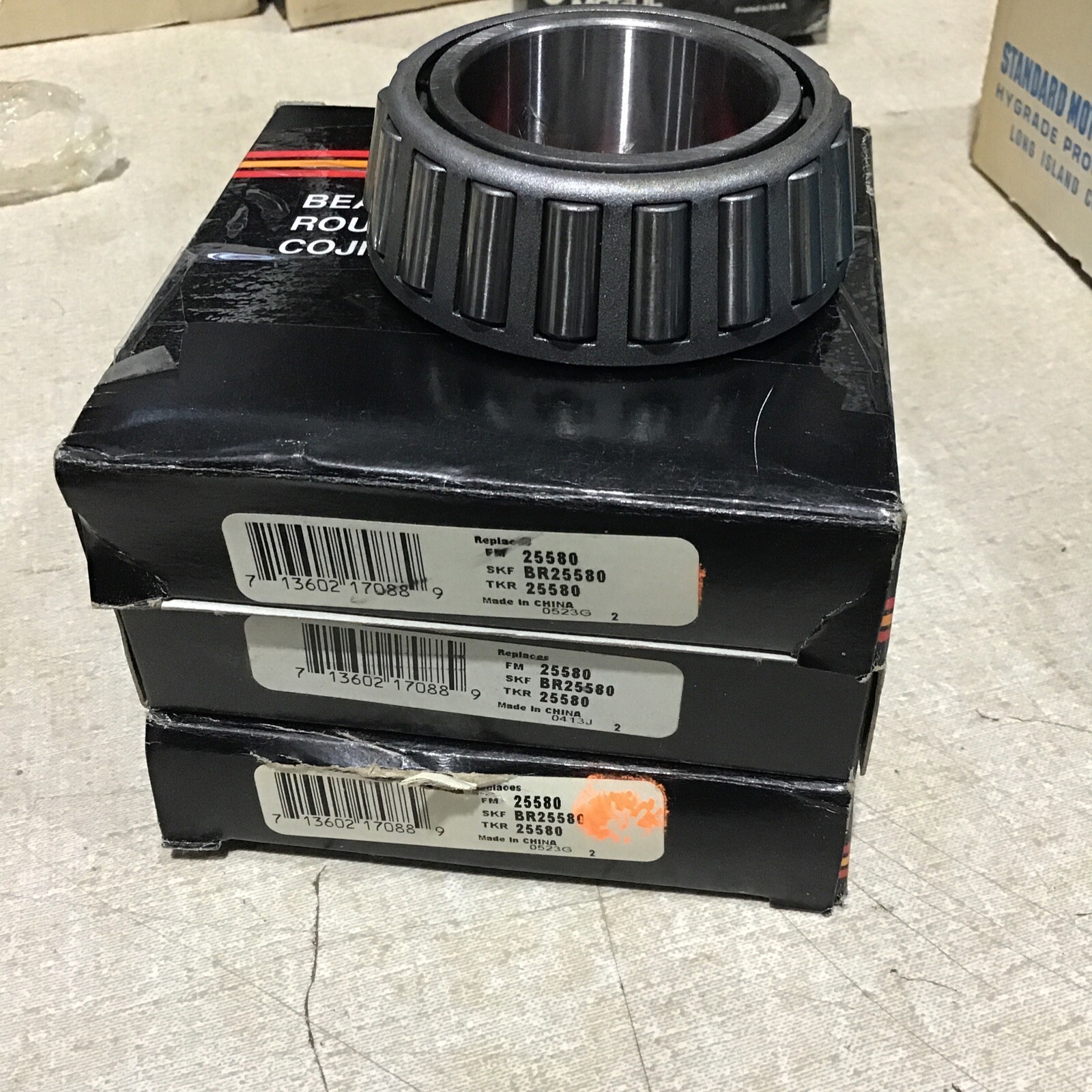 Lot of (3) AutoExtra 25580 Bearing Cone