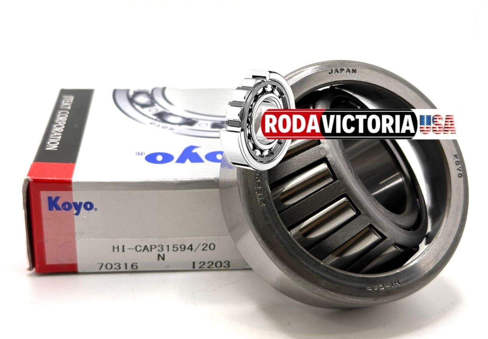 KOYO JAPAN 31594 31520 TAPERED ROLLER BEARING PINION DANA 44