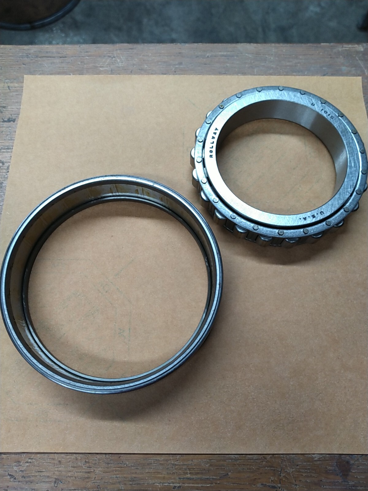 Rollway U-1015 MU1015 Cylindrical Roller Bearing International S71300-R91