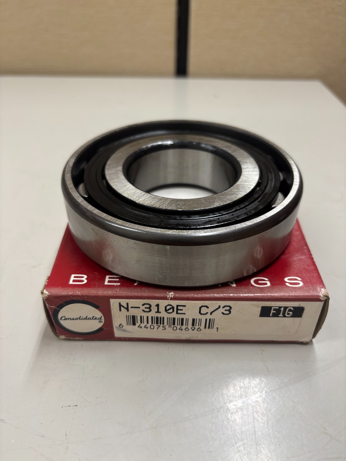 CONSOLIDATED BEARING (STEYR) N-310E C/3 50 MM BORE CYLINDRICAL BEARING