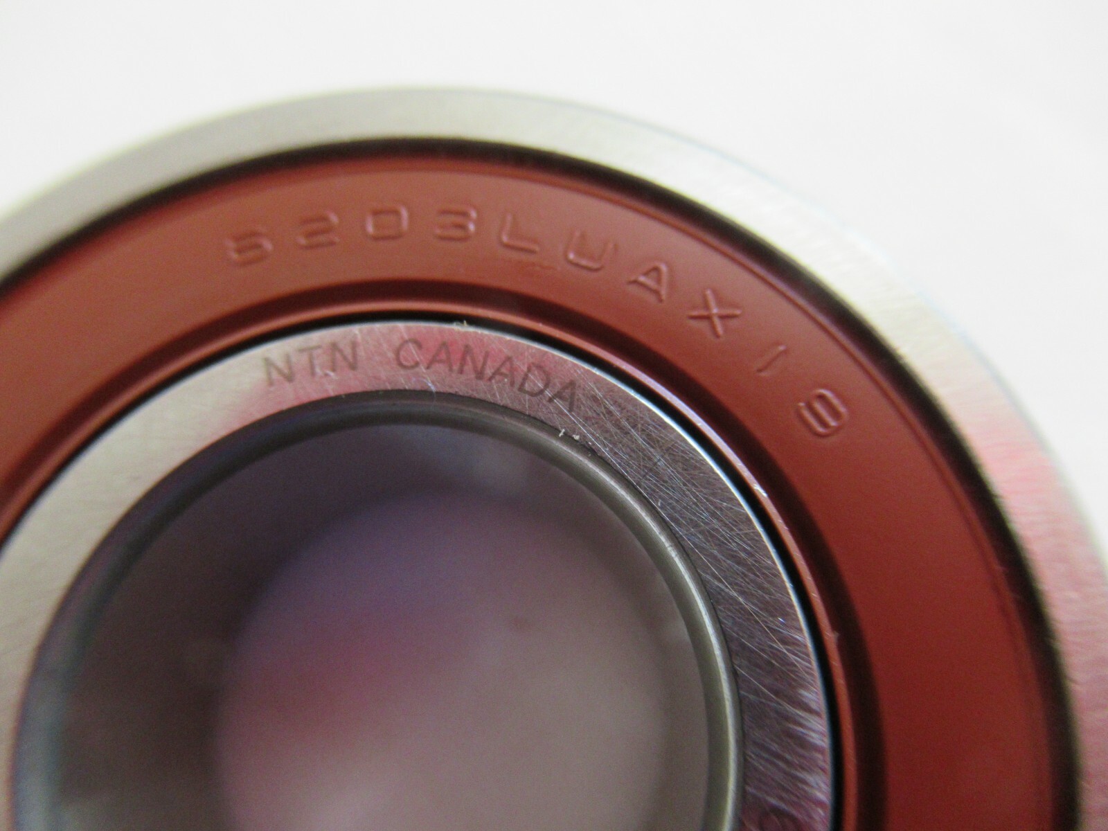 NTN 6203LLU Deep Groove Single Row Radial Ball Bearing, C3, Double Sealed