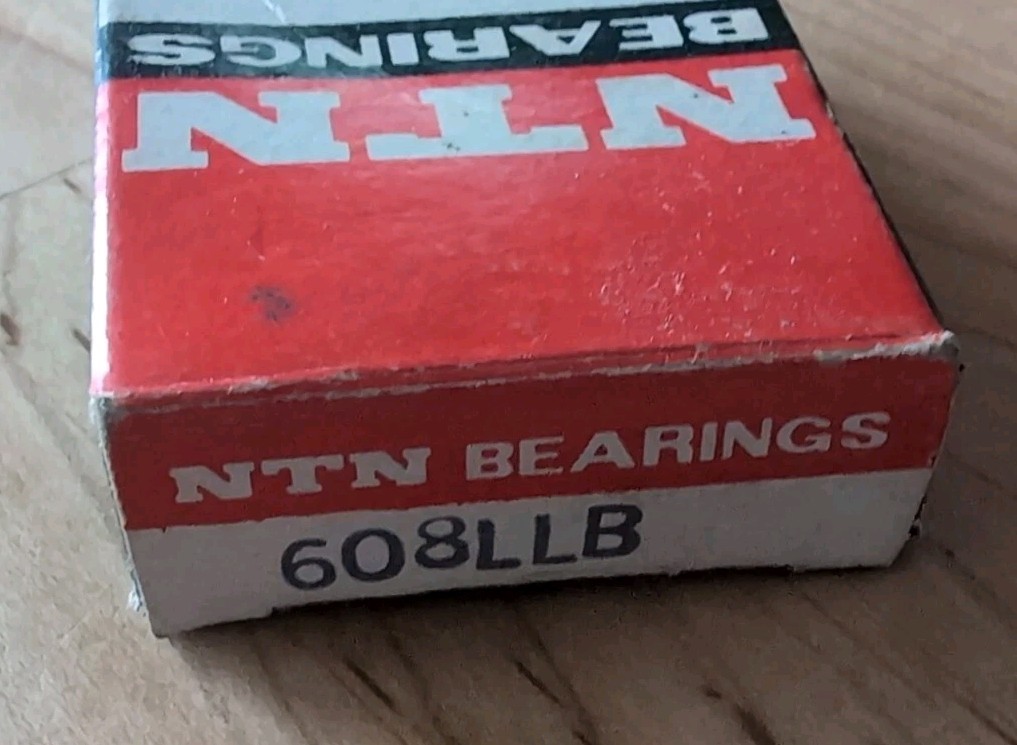 NTN 608LLB BALL BEARING (8mm x 22mm x 7mm) D114 – NEW