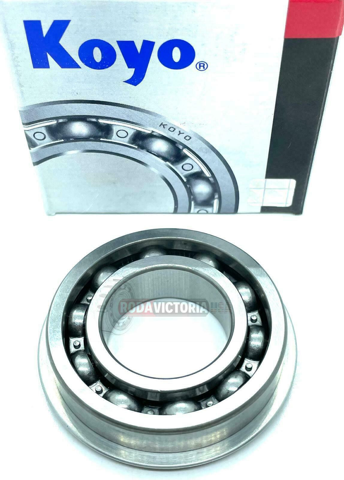 KOYO 6005NR Bearing Open Snap Ring Japan 25x47x12 Ball Bearings 6005 NR