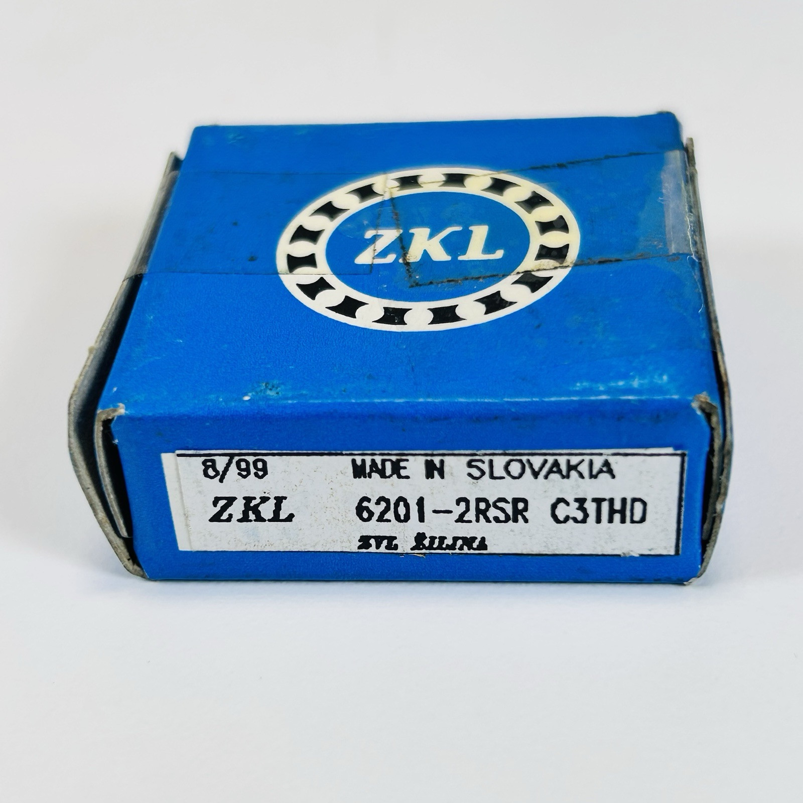 ZKL 6201-2RSR C3THD Sealed Ball Bearing. (Lot of 4)