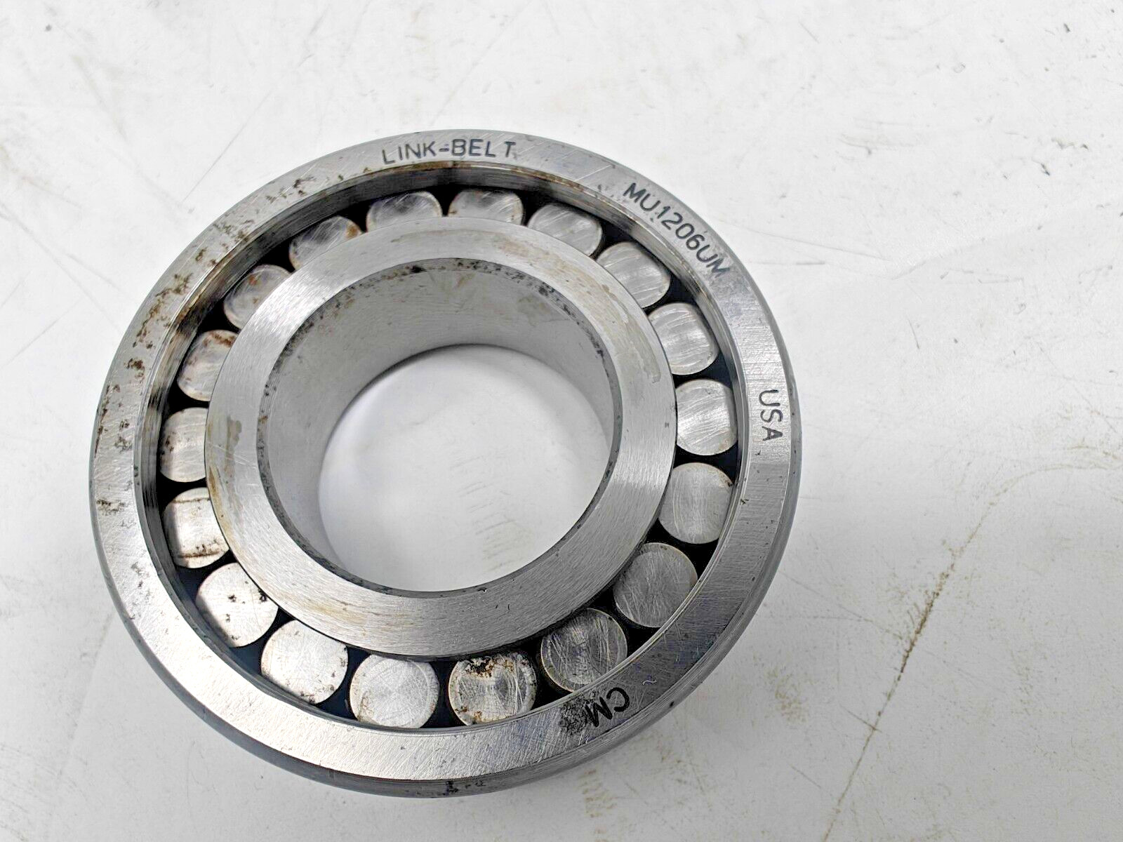 MU 1206 UM LINK-BELT Cylindrical Roller Bearing MU1206UM( 6206 Roller ) 30x62x16