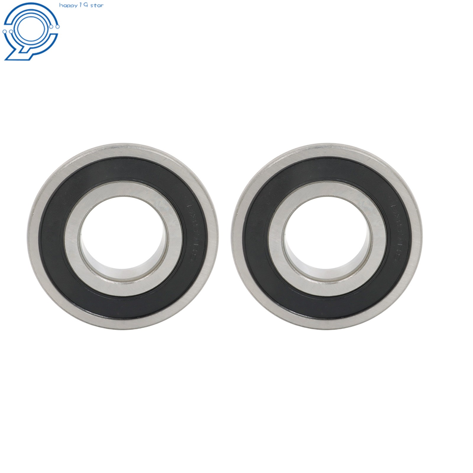 35x80x21mm Ball Bearing 6307-2RS 2 Count Rubber Sealed High Precision