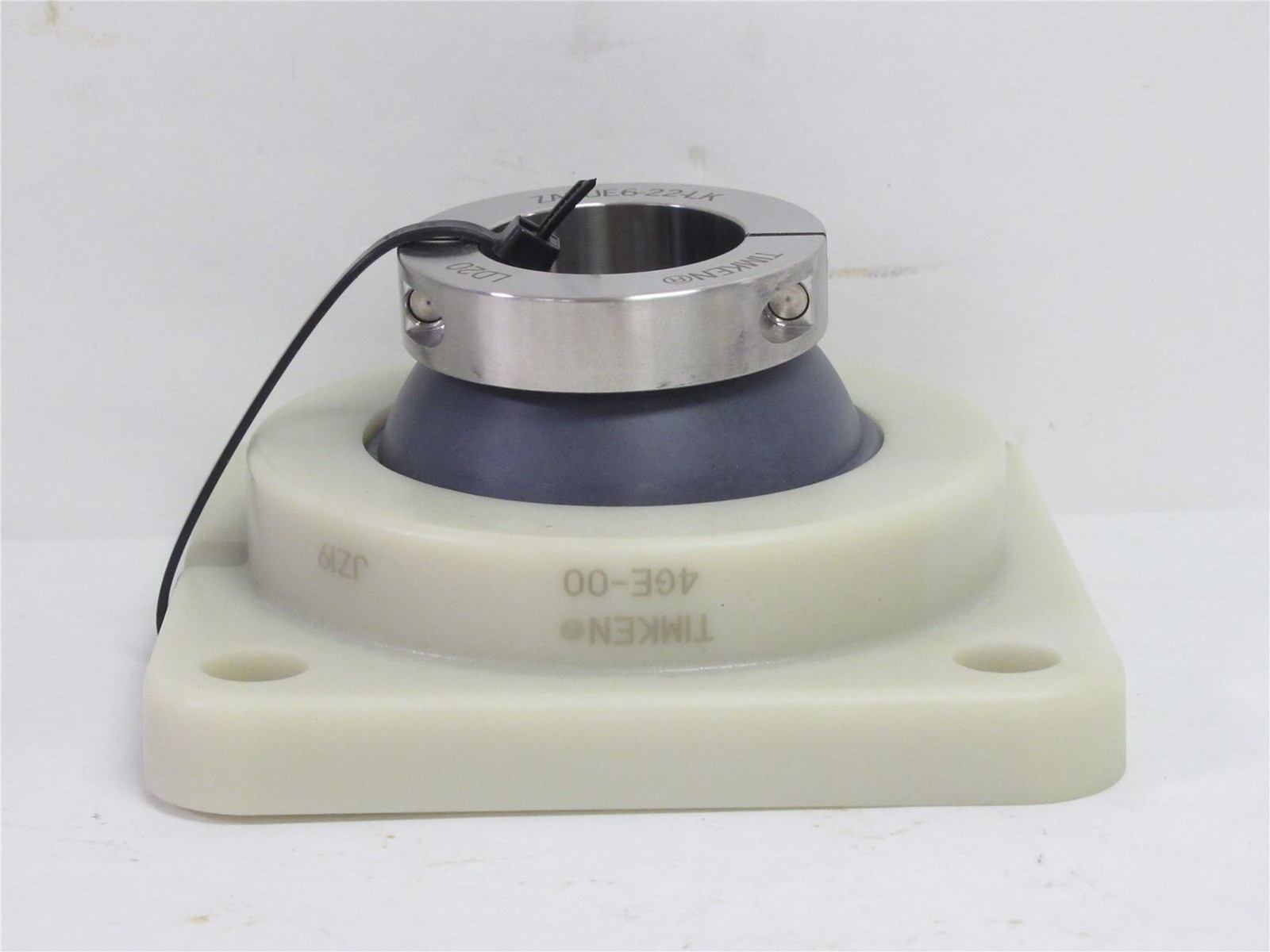 231217 New-No Box; Timken NA4GE7-22-LK Flanged Bearing 4-Bolt; 1-3/8″ID