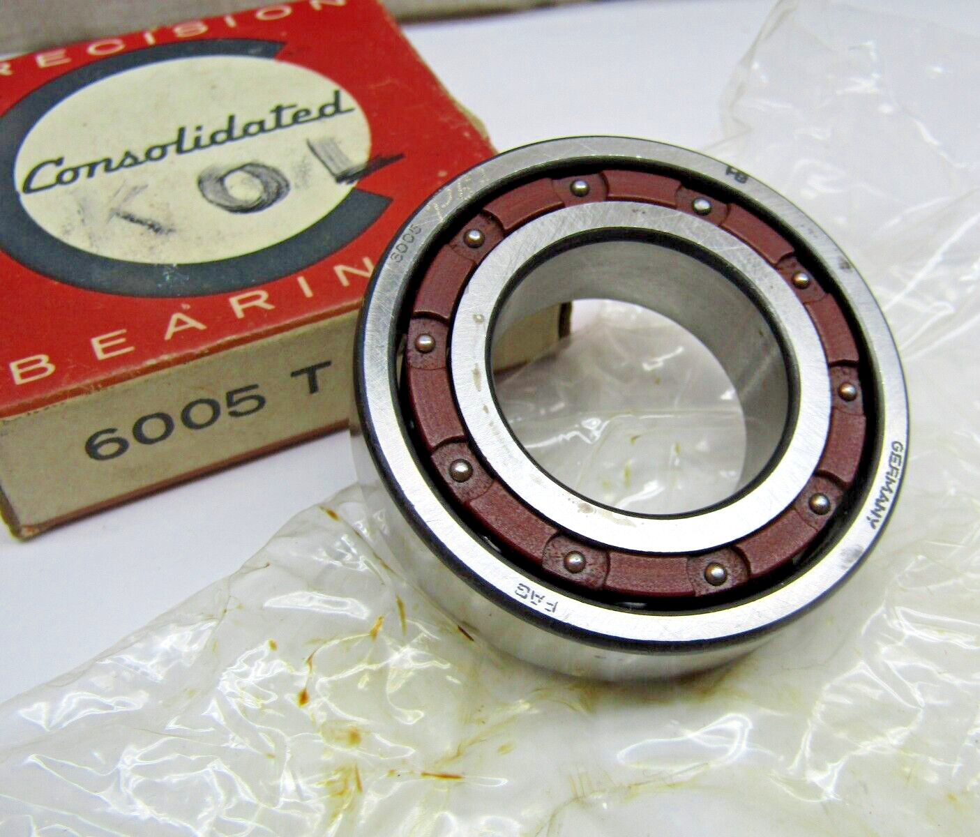 FAG Consolidated 6005 T P5 25mm X 47mm X 12mm Precision Bearing