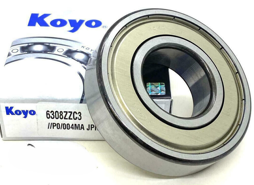 NEW KOYO 6308 ZZ C3 DEEP GROOVE BALL BEARING, METAL SHIELDED 40x90x23mm
