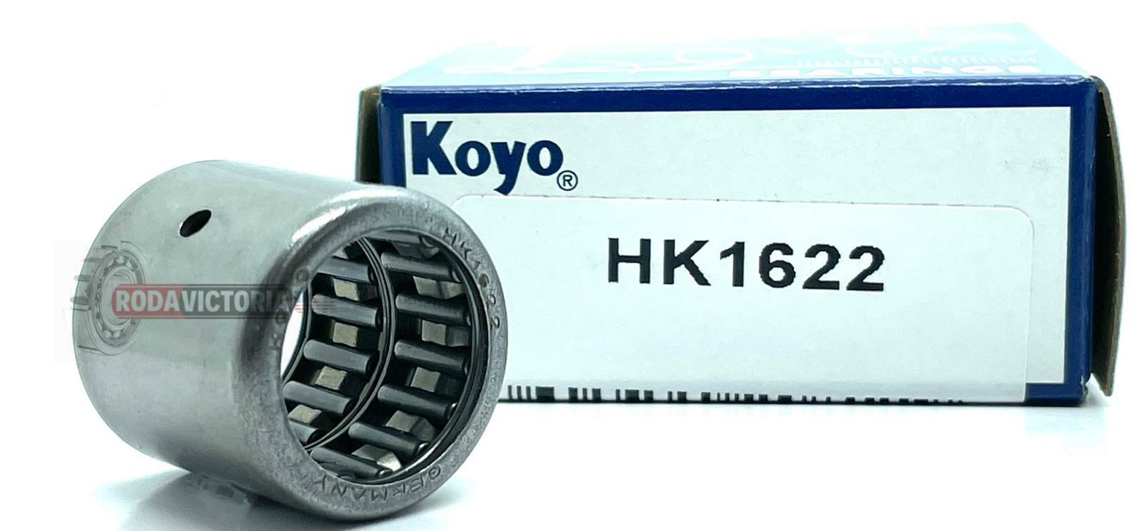 HK1622 OH KOYO MADE IN GERMANY Needle Bearing – Drawn Cup – Caged – Metric
