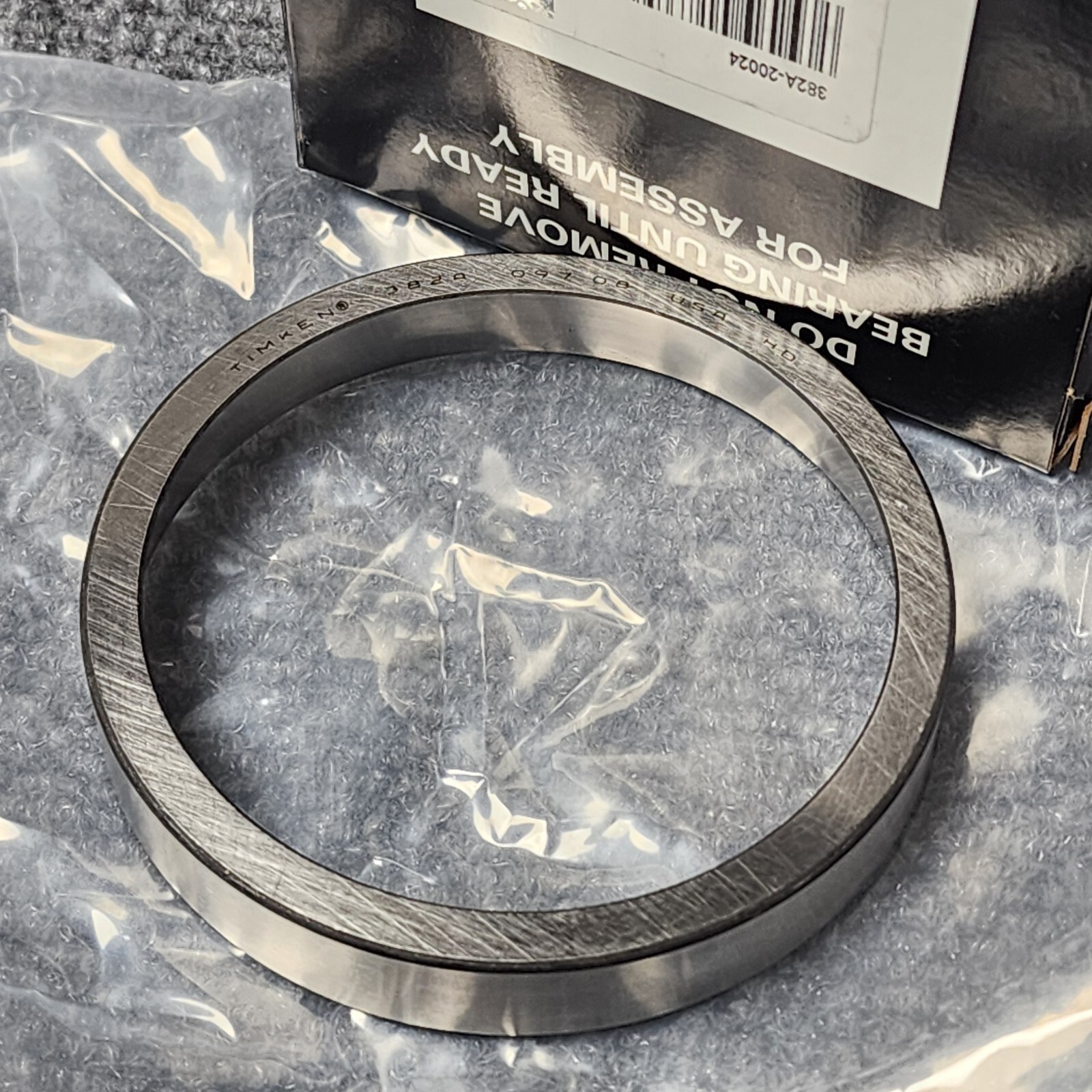 382A Timken Tapered Roller Bearing Cup 3.8125 in OD, 0.6250 in Width