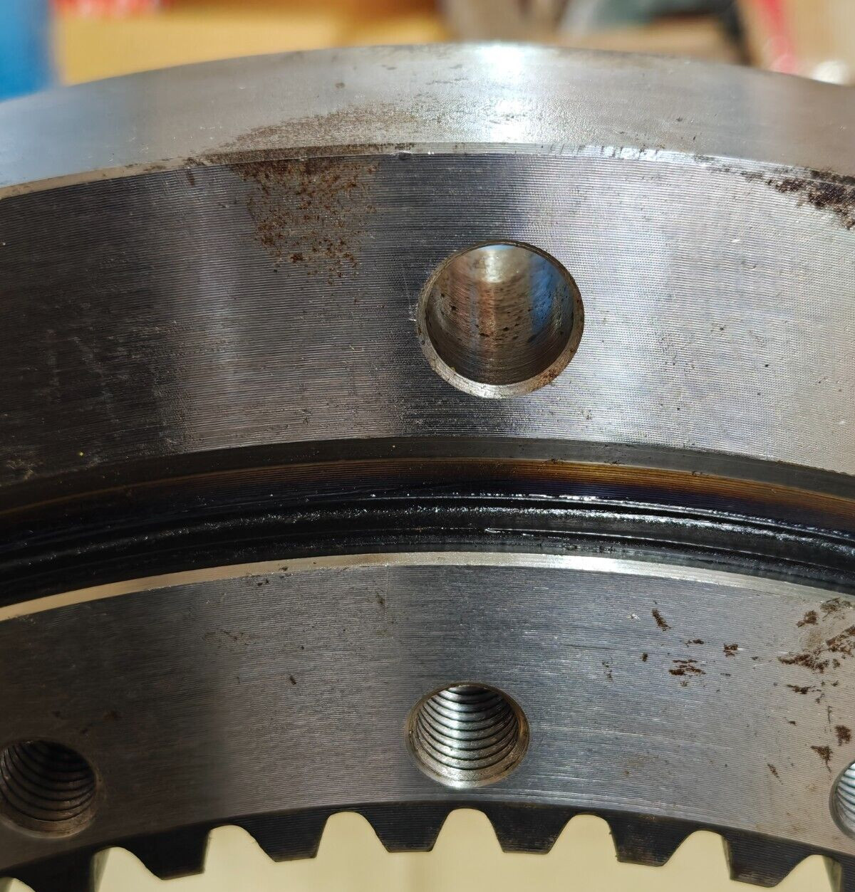 Internal Gear Teeth Slewing Ring Rotary Bearing 325 mm x 520 mm D 501 036 324B0