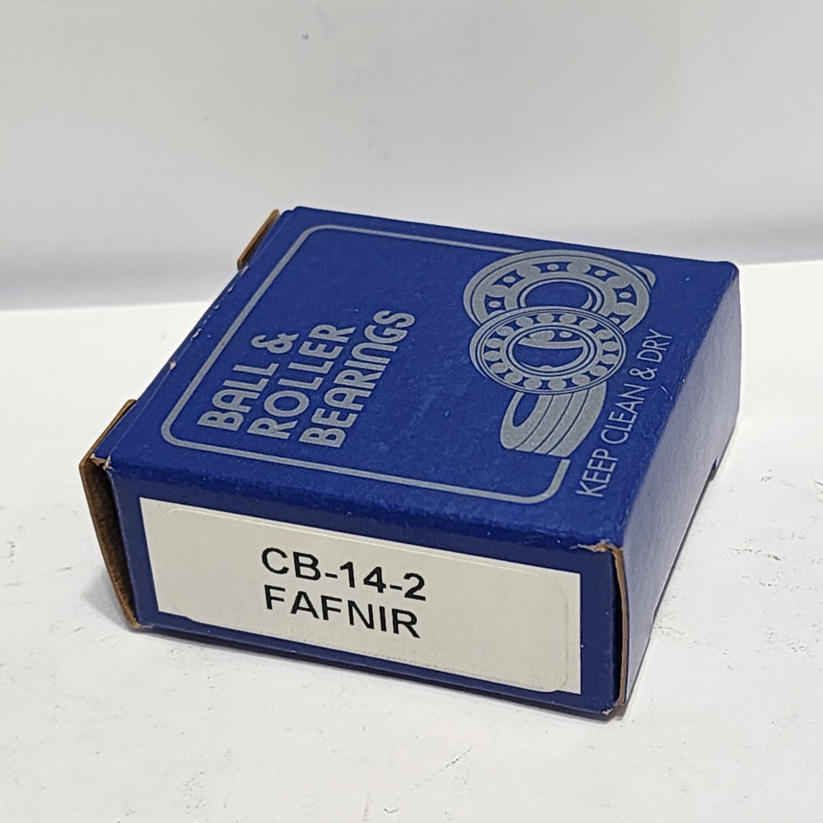 1pc) FAFNIR CB-14-2 / CB14-2 Roller Steel Ball Bearing Hex, 0.4660 in Shaft