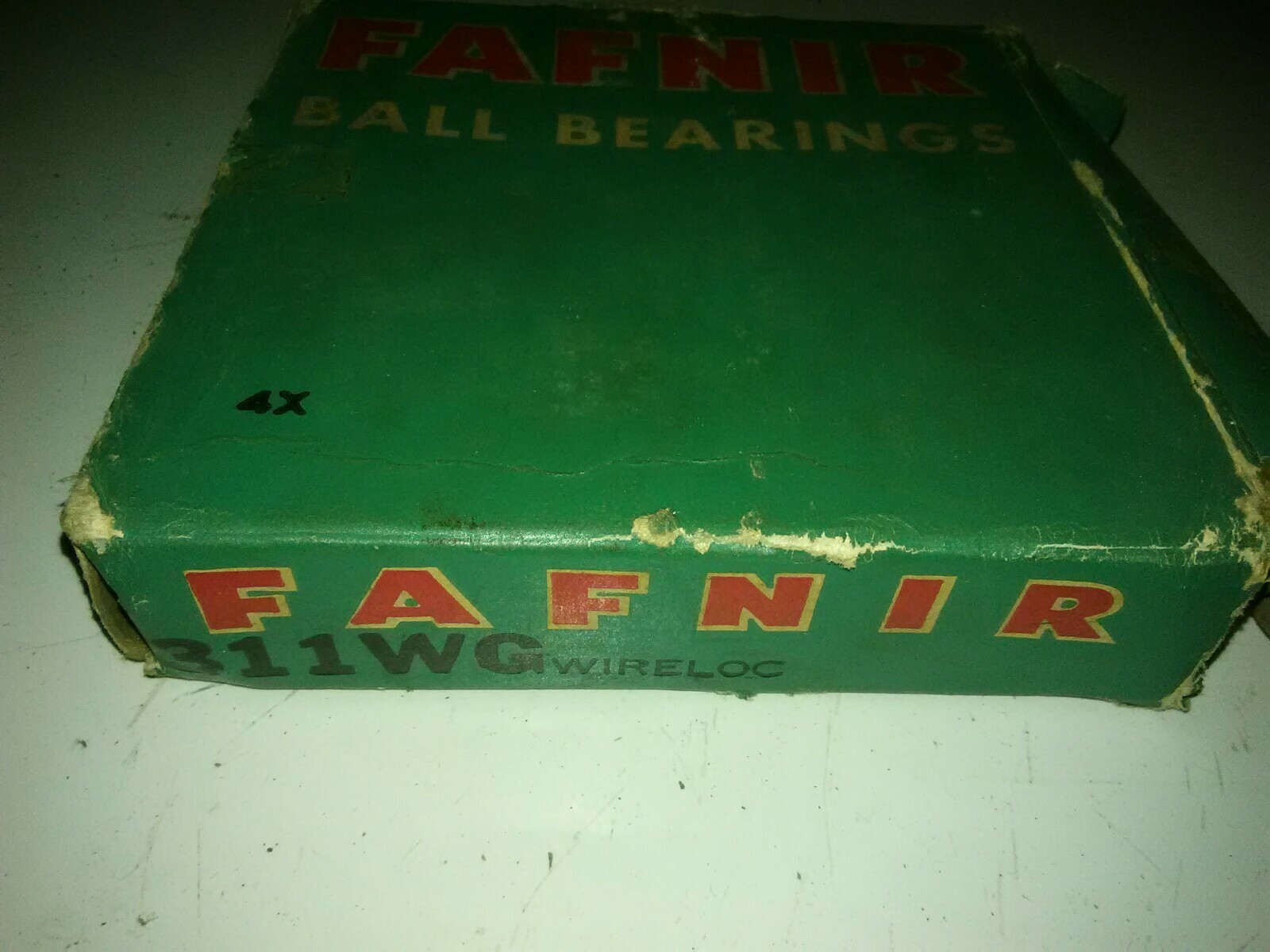 FAFNIR BEARINGS, 311WG, SINGLE ROW BALL BEARING Wire Loc
