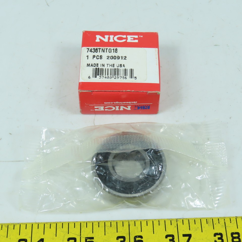 Nice RBC 7436TNTG18 Radial Ball Bearing 0.625″ ID x 1.25″ OD x 0.500″ W