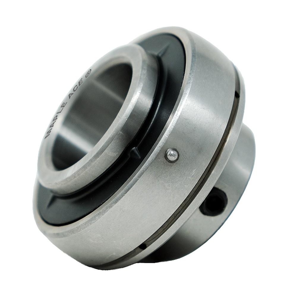 UC204-12 Insert Bearing 3/4″ Bore, Spherical OD, Set Screws, Lube Hole (Qty 1)