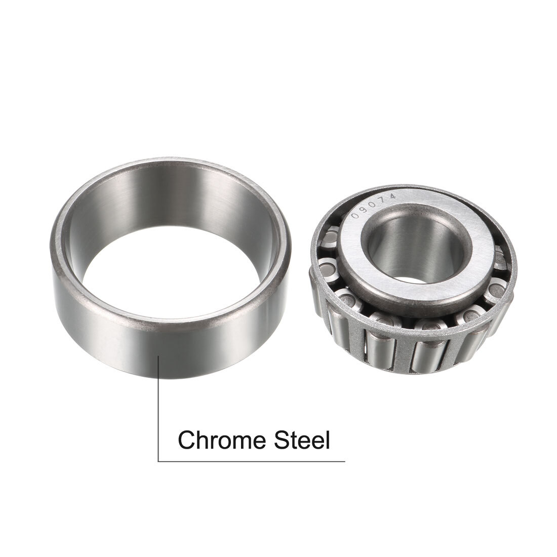 09074/09196 Tapered Roller Bearing Cone and Cup Set 0.75″ Bore 1.938″ O.D.