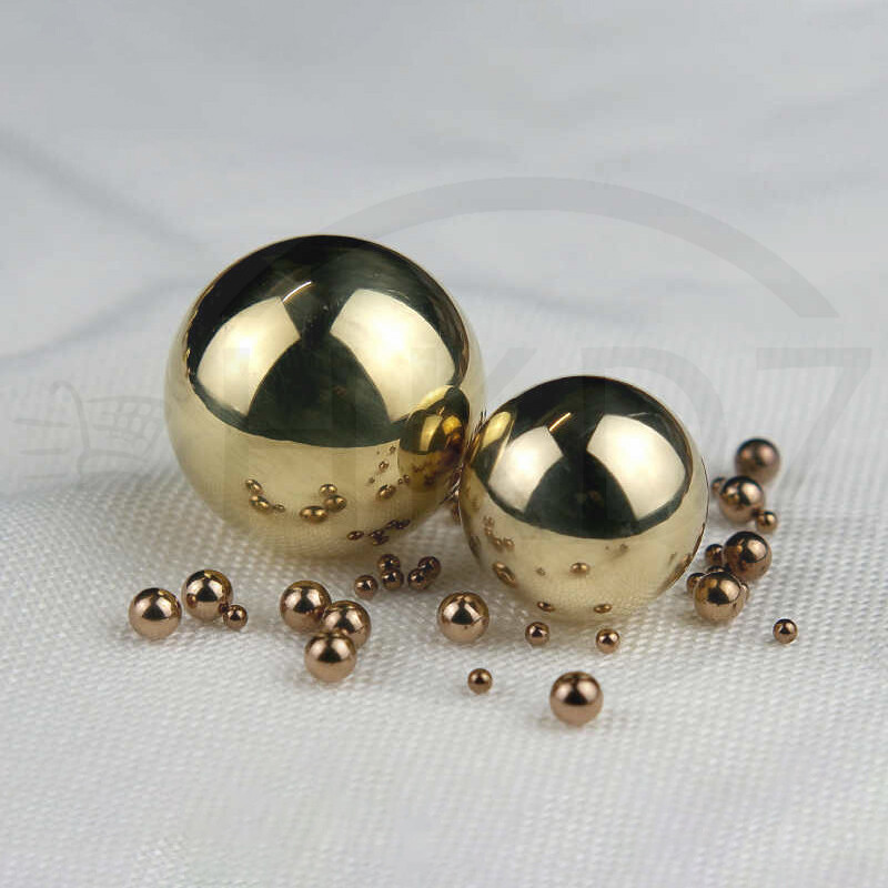 Ø0.9mm -70mm Precision Brass Ball Bearing Solid Beads Industrial Coppers Ball