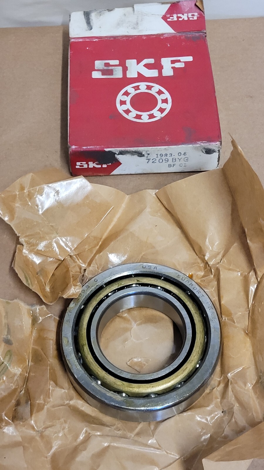 New SKF 7209 BYG Angular Contact Ball Bearing 45x85x19mm U4-RW