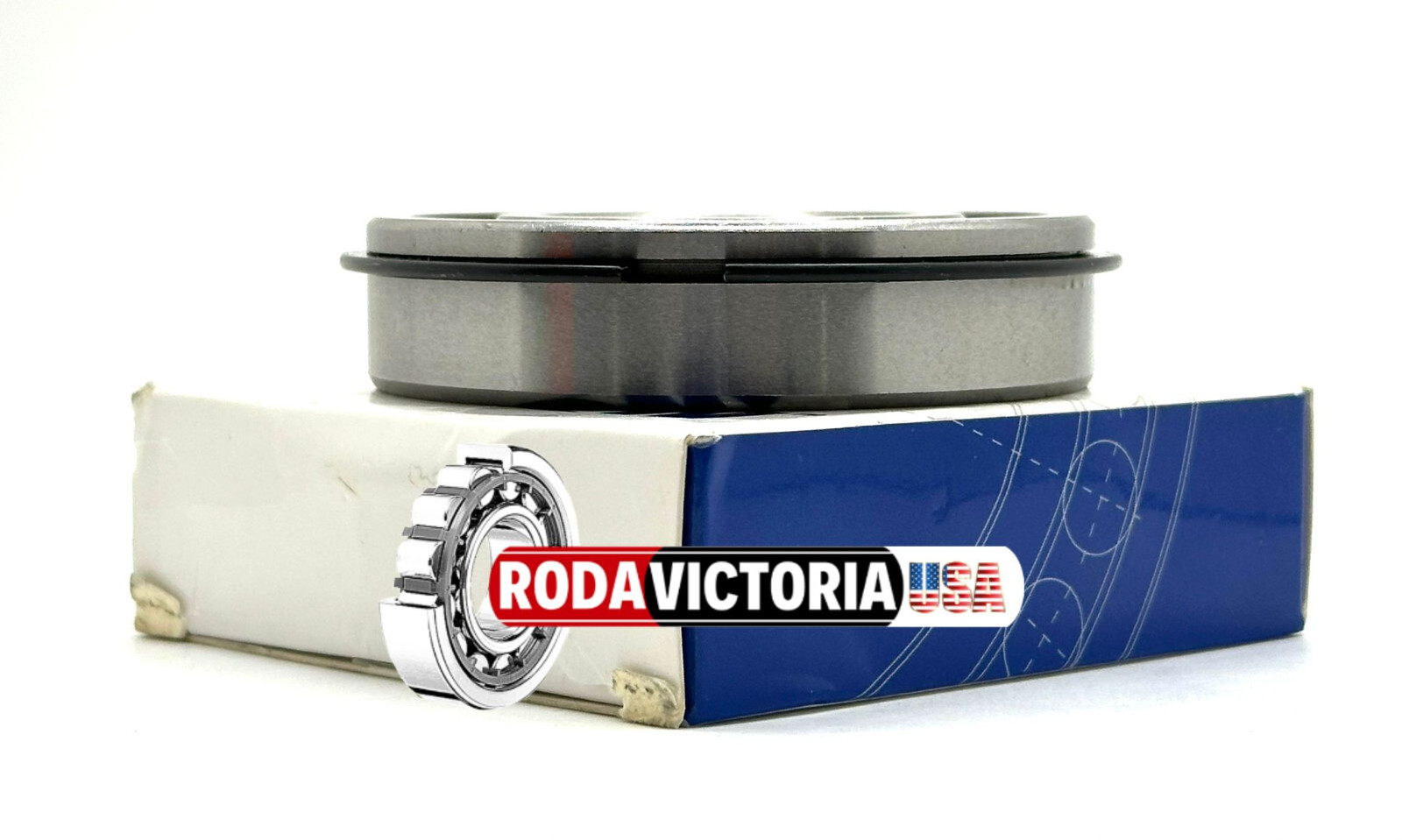 ZEN 6207 2RS NR BALL BEARING, RUBBER SEALED + SNAP RING 35x72x17mm