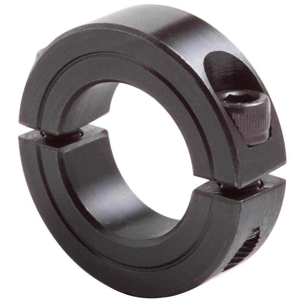 CLIMAX METAL PRODUCTS 2C-212 Shaft Collar,Clamp,2Pc,2-1/8 In,Steel 29NY02