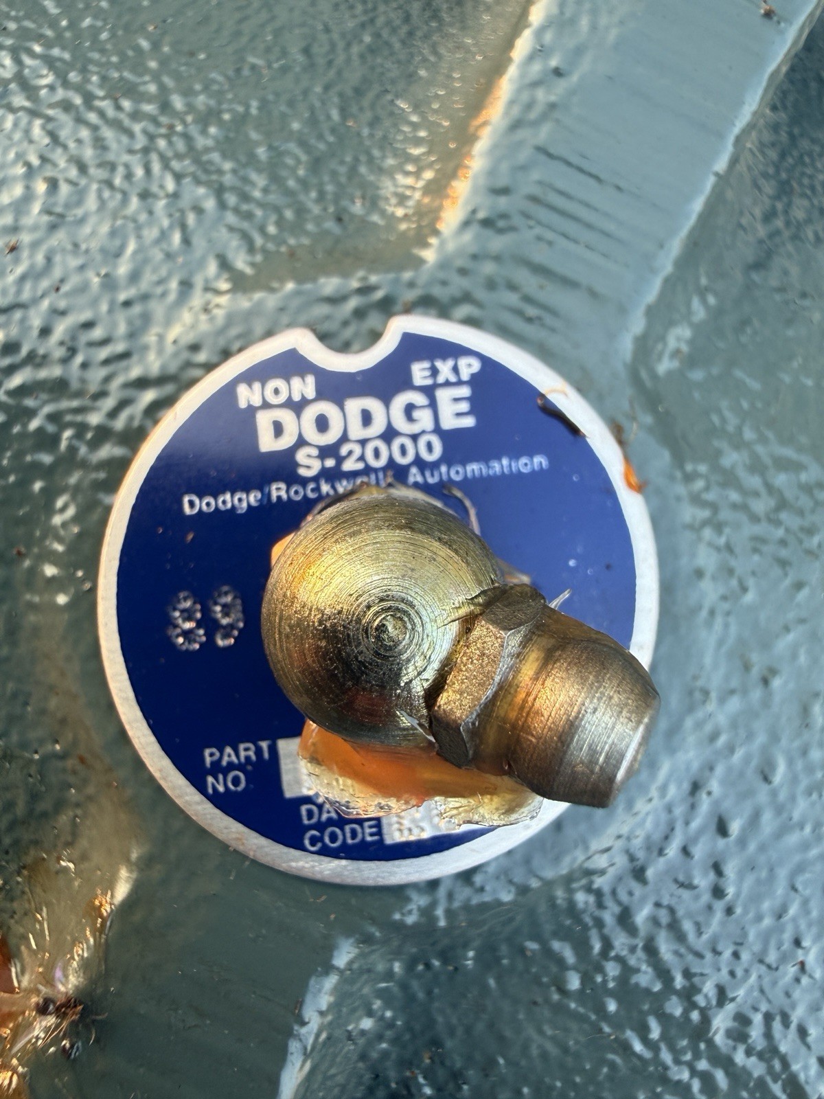 Dodge 3-7/16” S-2000 Spherical Roller Bearing TPHU-S2-307R 045007 (surface rust)