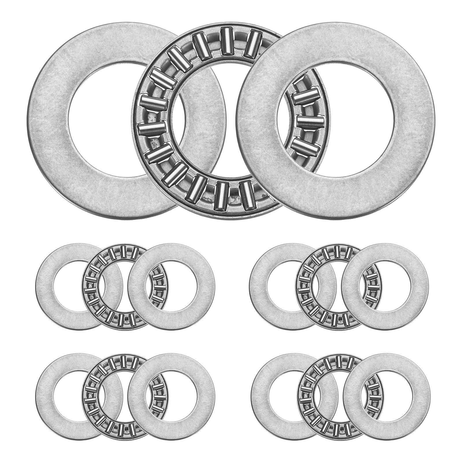 5 Sets AXK1730+2AS Thrust Needle Roller Bearings 17x30x4mm, P5 (ABEC 5)