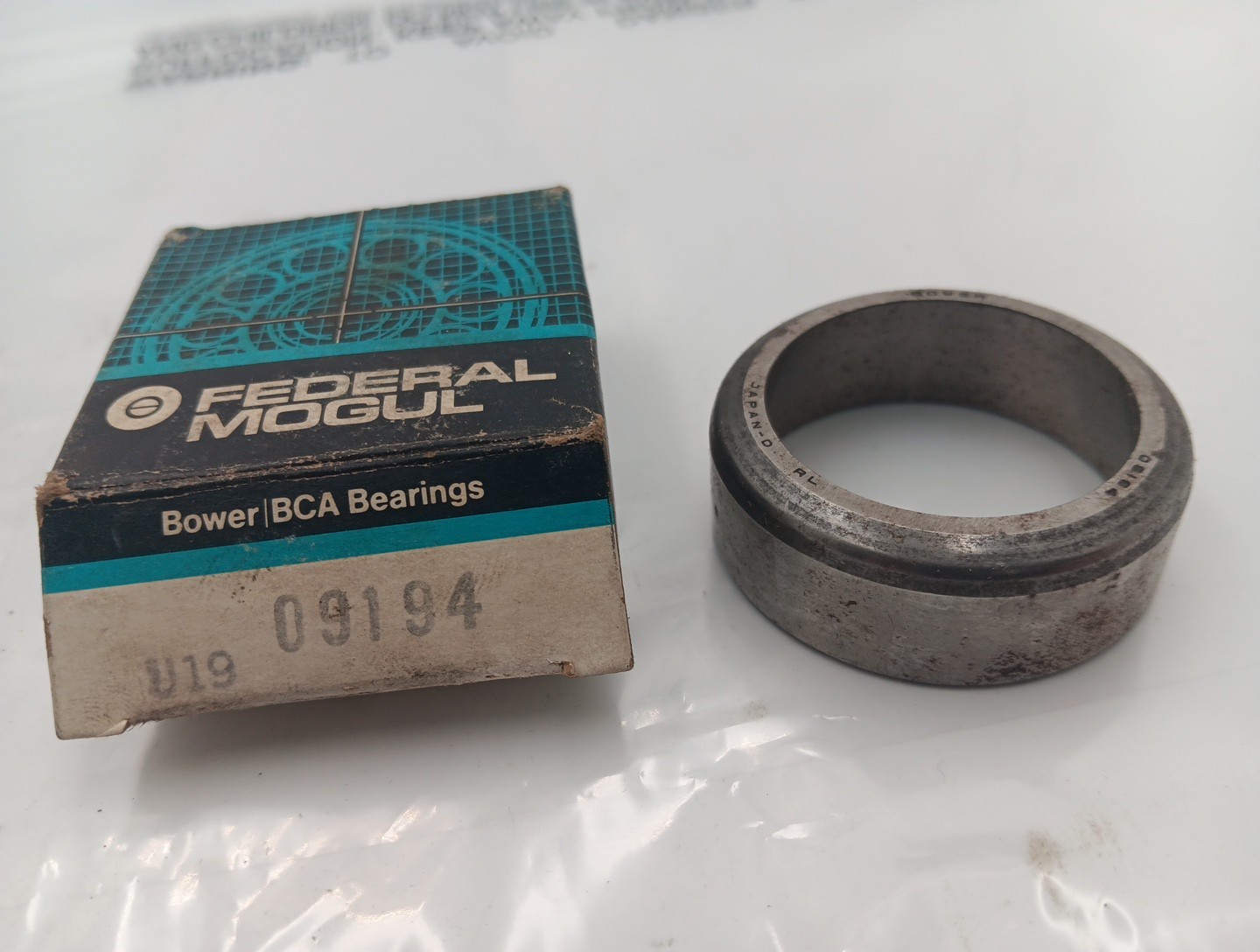 09194 Tapered Roller Bearing Outer Cup 1.938″ (Outer) x 0.6875″ (Width)