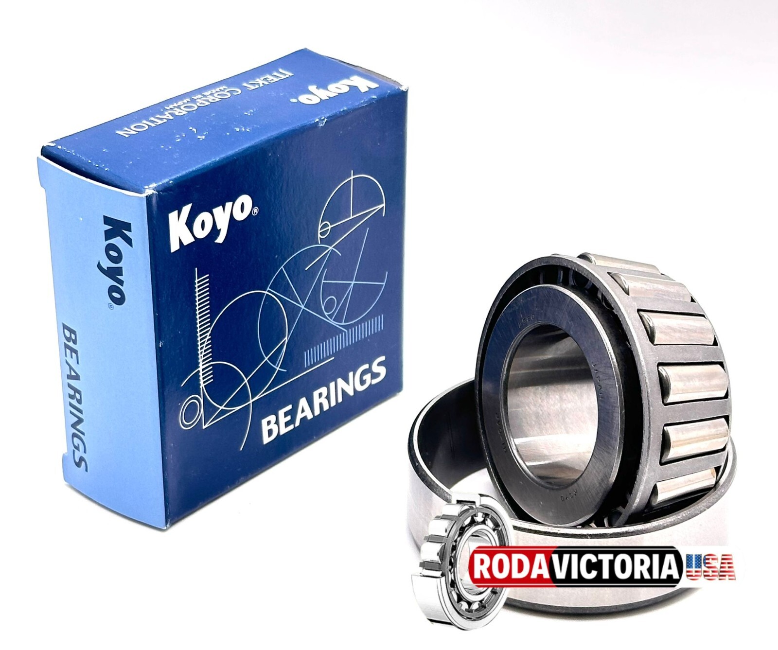 Koyo JAPAN 2580/2520 Tapered Roller Bearing Premium Brand 31.750×66.421×25.4mm