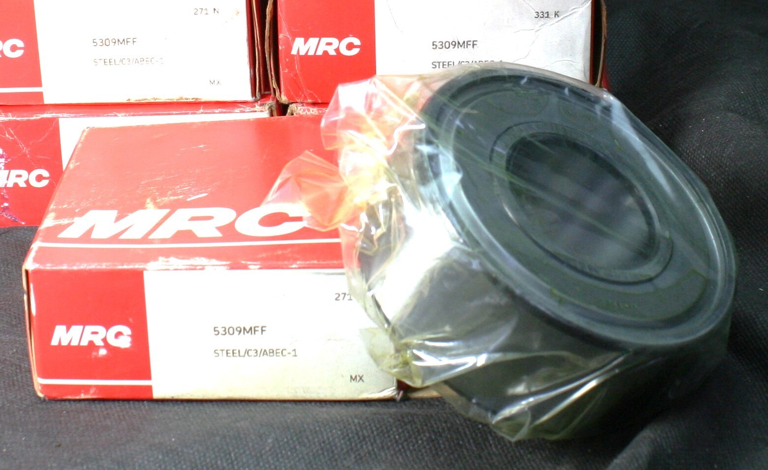 One (1) MRC 5309 MFF Angular Contact Bearing 45 MM ID USA NEW