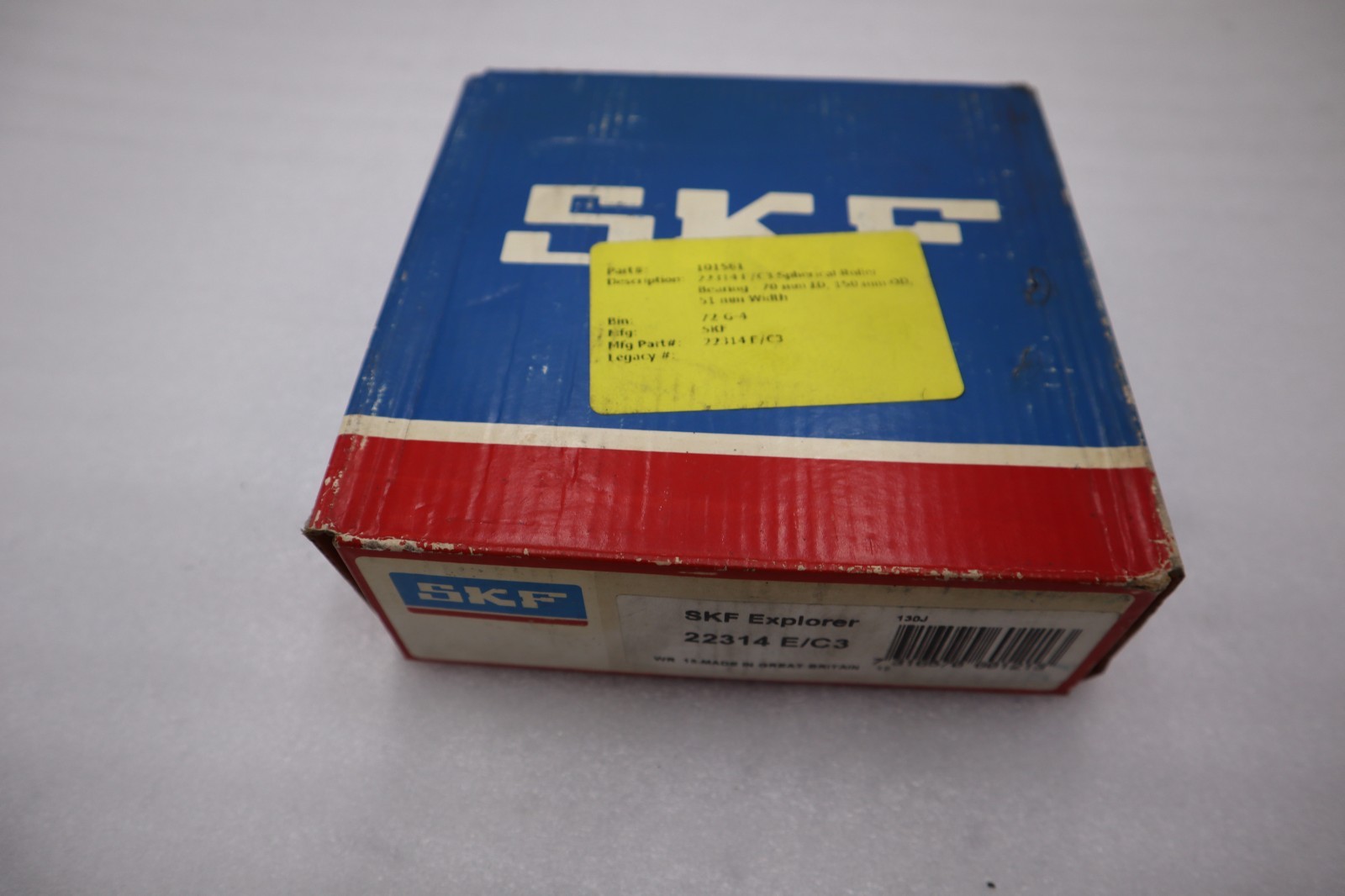 New SKF 22314 E/C3 Spherical Roller Bearing – STOCK 2934CC
