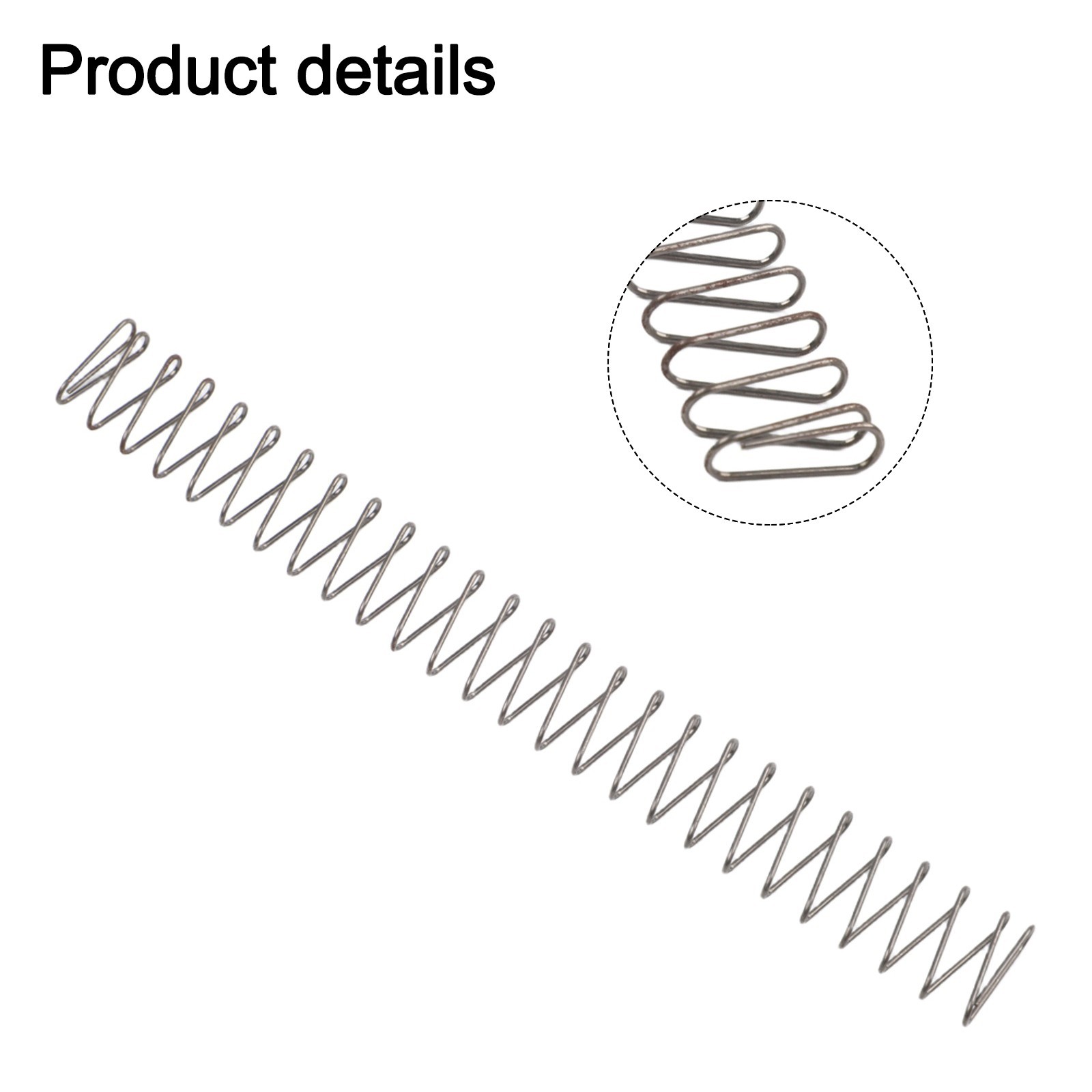 Compression Spring for Square Flat Design with 1.0mm Wire Diameter for Toys