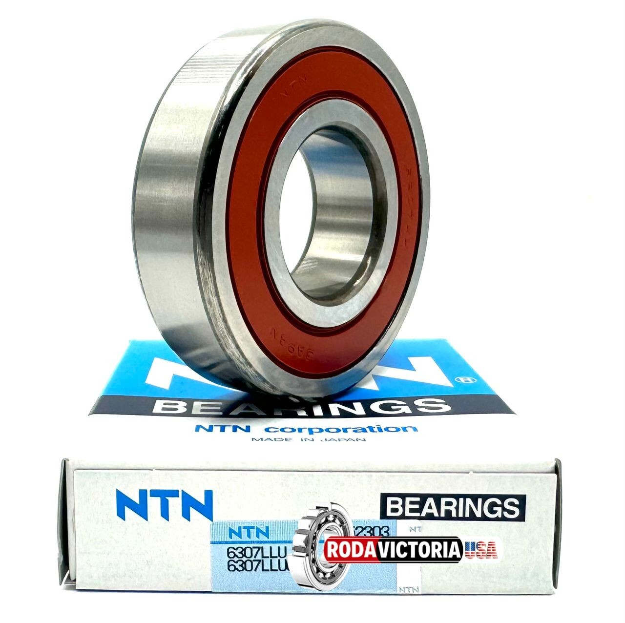 NTN 6307 LLU C3/5K DEEP GROOVE BALL BEARING, RUBBER SEALED 35x80x21 mm