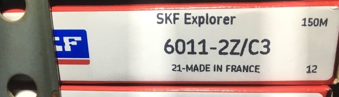 6011-2Z C3 SKF Bearing 55x90x15 (mm)