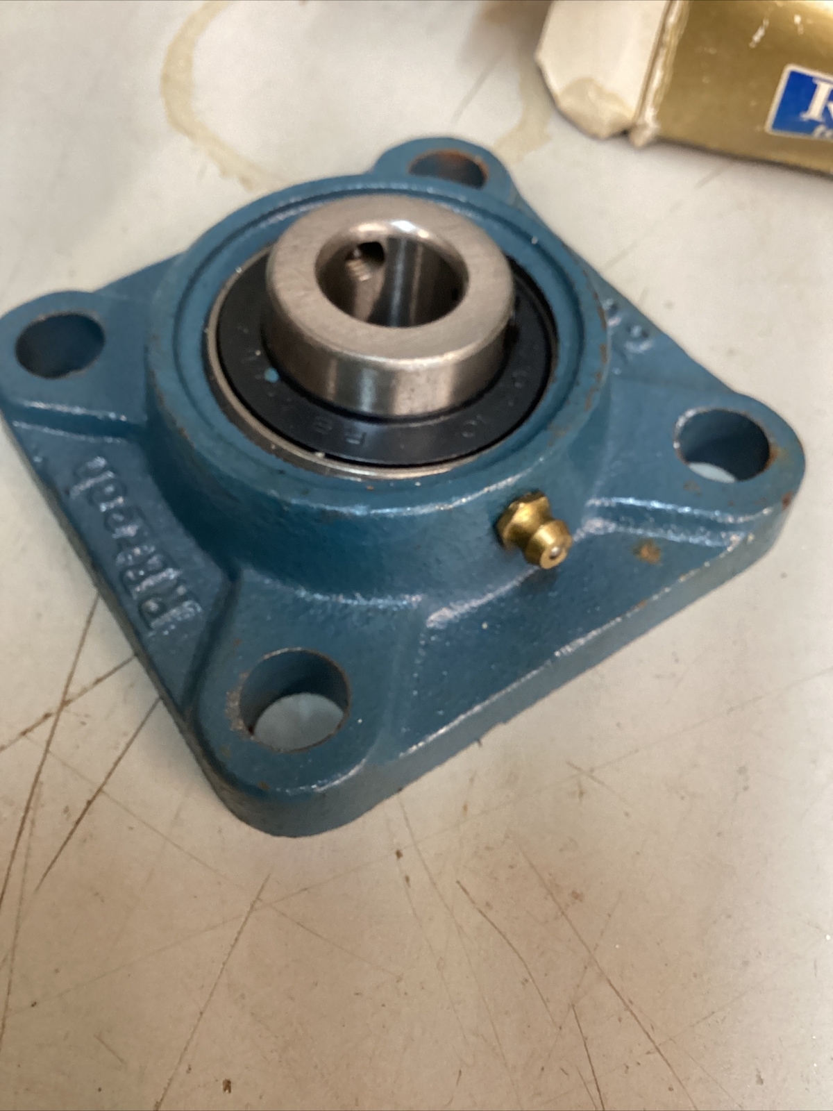 RB Tech 4 Hole Flange Bearing #UC202-10, Flange F202