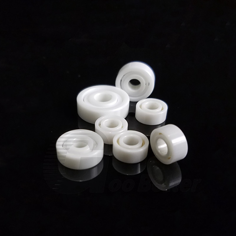 Miniature Ceramics Bearing ZrO2 Hybrid Ball Bearing Zirconium Oxide Bore 3mm-9mm