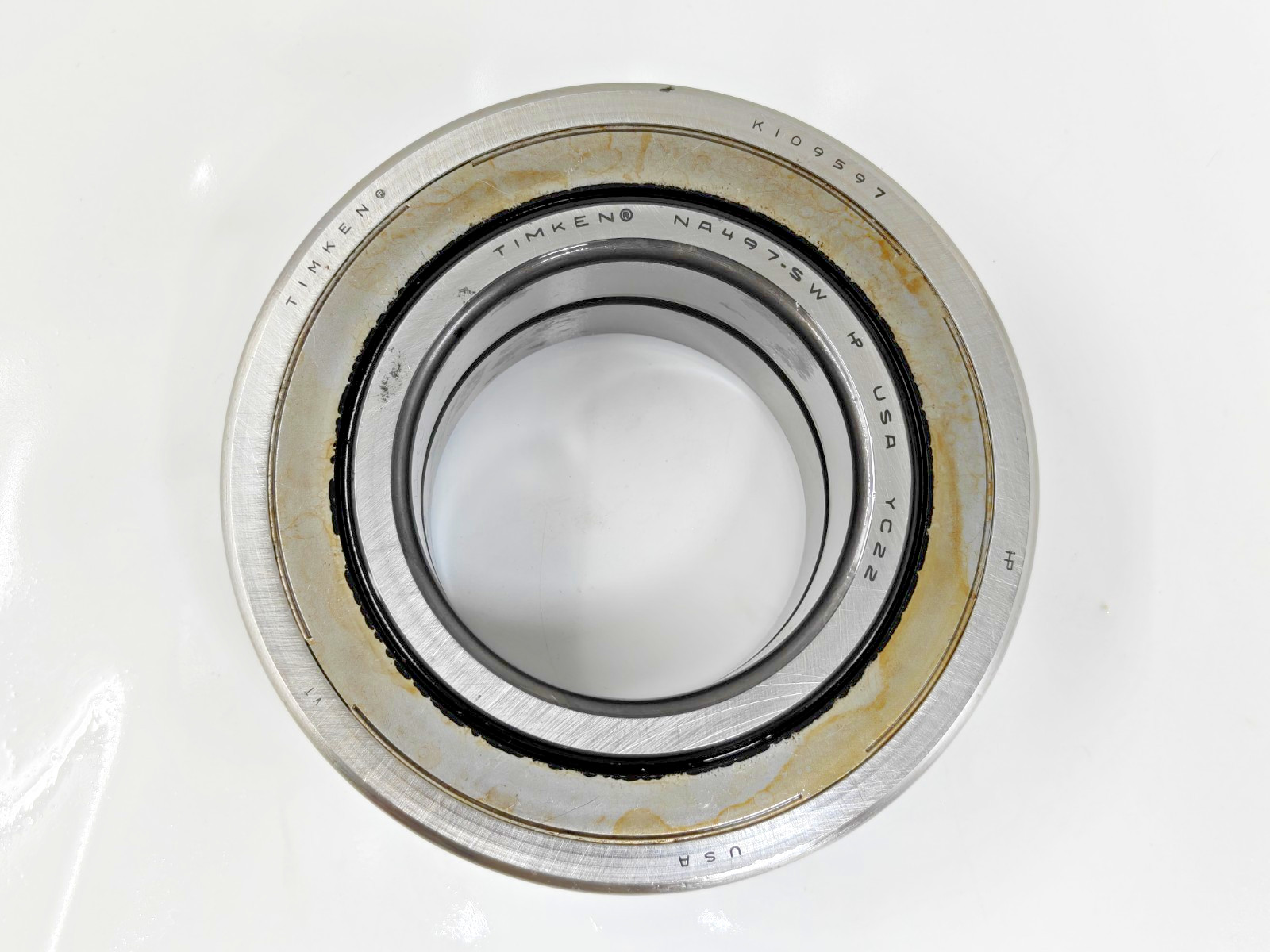 NA497SW 90221 Timken Double Row Tapered Roller Bearing Timken NA497SW / K109597